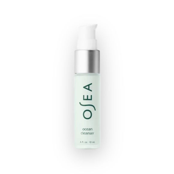 new OSEA ᯾ Algae Seaweed Radiance Ocean Cleanser ᯾ Luxe Travel Glass Jar ᯾ Boxed - Picture 1 of 16